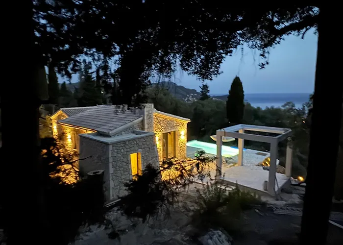 Loulis Villa - Pool, Meerblick, Natur